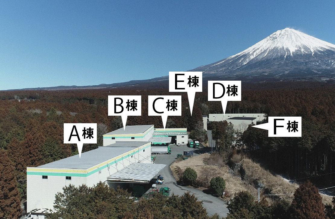 静岡県富士宮営業所倉庫マップ